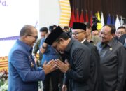 Wabup Lamteng Ardito Wijaya Hadiri Sertijab Pj. Gubernur Lampung