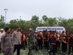 Kapolres Way Kanan Hadiri Apel Siaga Pengawasan Pemilihan Serentak Tahun 2024