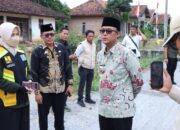 Bupati Ardito Wijaya bersama Dinas BMBK Lamteng Tinjau Progres Pelebaran Ruas Jalan Rumbia-Bumi Nabung