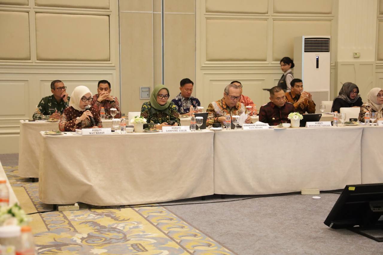 Bupati Ayu Paparkan Revisi RTRW Way Kanan 2026–2046 di Forum Lintas Sektor Jakarta