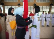 Bupati Ayu Asalasiyah Kukuhkan Paskibraka Way Kanan 2026