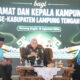 Plt Bupati Lamteng Hadiri Pembinaan Hukum Camat dan Kepala Kampung