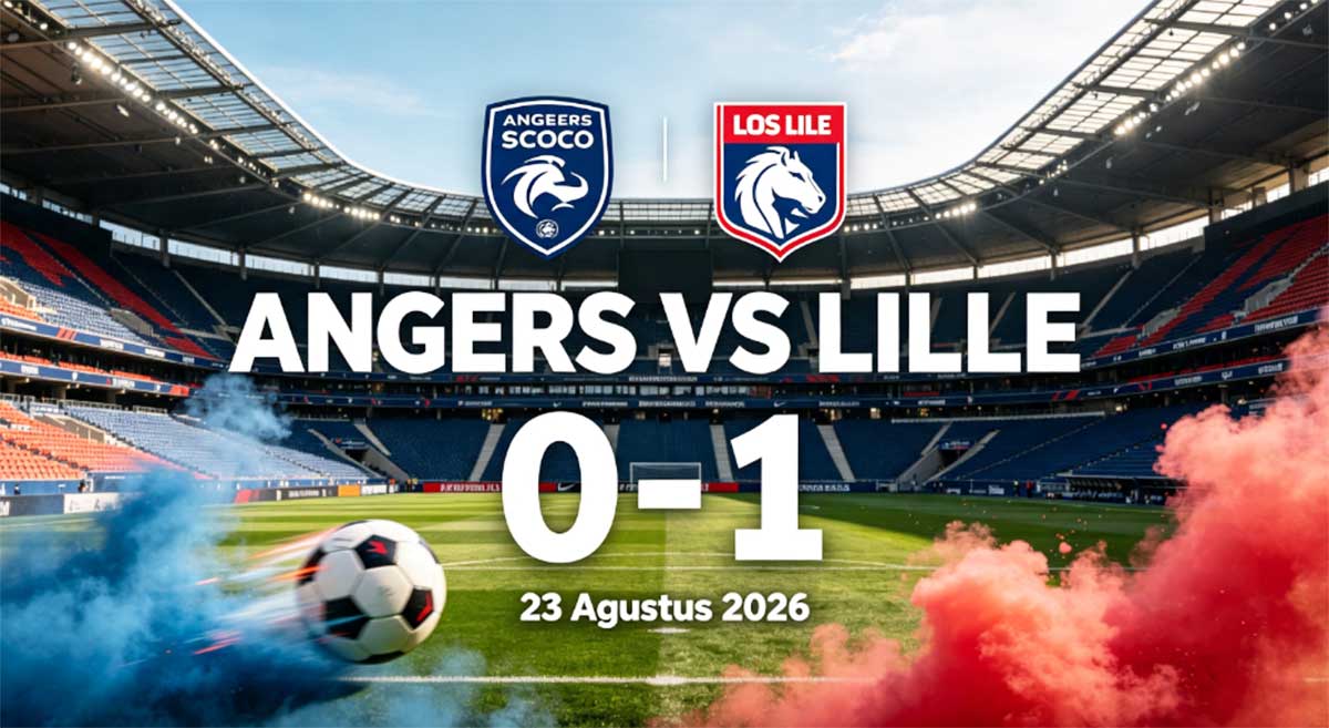 Giroud Cetak Gol Tunggal, Lille Menangi Laga Perdana di Kandang Angers