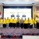 Foto bersama pengurus baru ILUNI UI Wilayah Lampung yang dikukuhkan di Balai Keratun, Komplek Kantor Gubernur Lampung, Sabtu 22 Agustus 2026