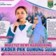 Poster kegiatan pembinaan 10 Program Pokok PKK di Kecamatan Gunung Sugih, Kabupaten Lampung Tengah, disampaikan oleh Plt. Ketua TP PKK Ni Ketut Dewi Nadi Koheri