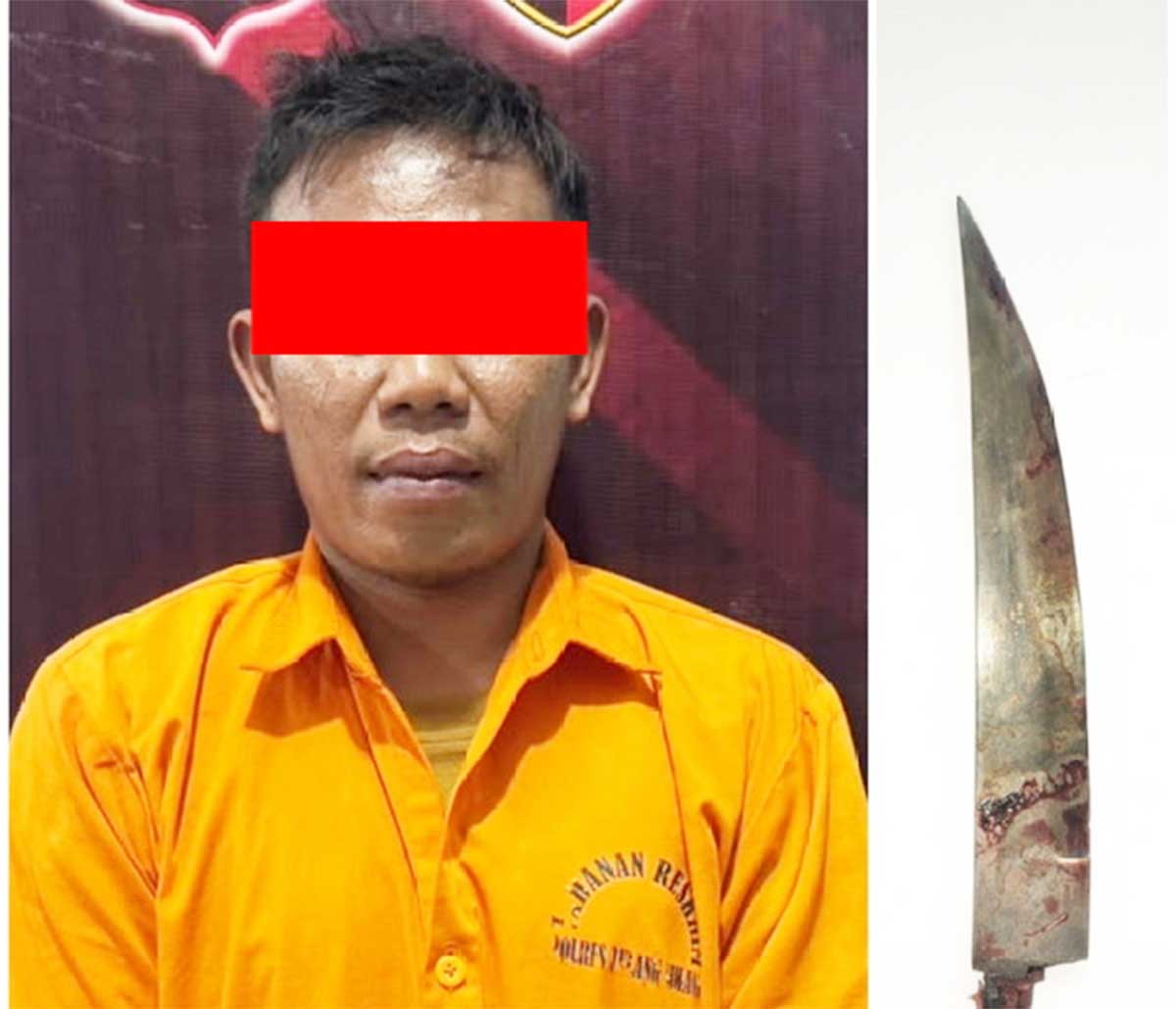 Polisi berhasil menangkap terduga pelaku pembunuhan di Gedung Meneng, Kabupaten Tulang Bawang