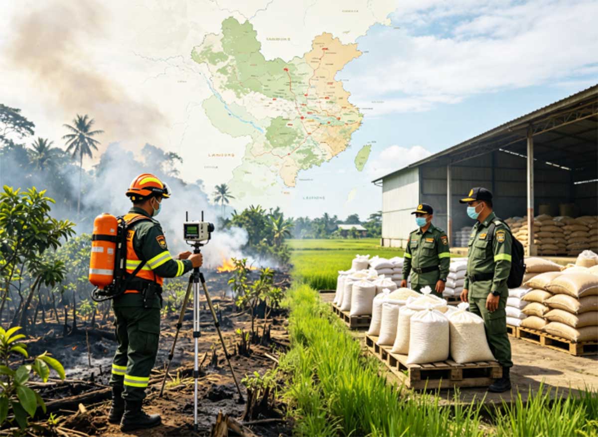 Ilustrasi Pencegahan Kebakaran Hutan dan Lahan serta Ketahanan Pangan di Provinsi Lampung — Telisik Media