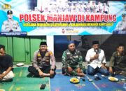 Perkuat Komunikasi dan Kamtibmas, Polsek Seputih Banyak Gelar PMK di Kampung Sri Budaya