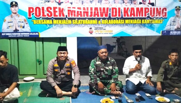 Perkuat Komunikasi dan Kamtibmas, Polsek Seputih Banyak Gelar PMK di Kampung Sri Budaya