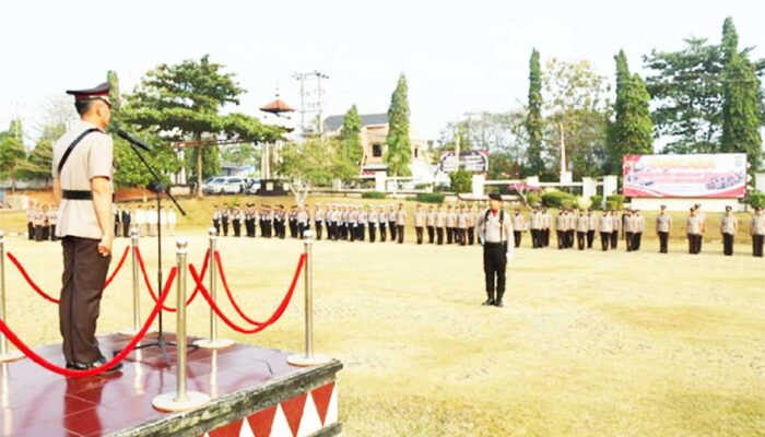 Polres Lampung Utara Gelar Upacara Hari Juang Polri 2026