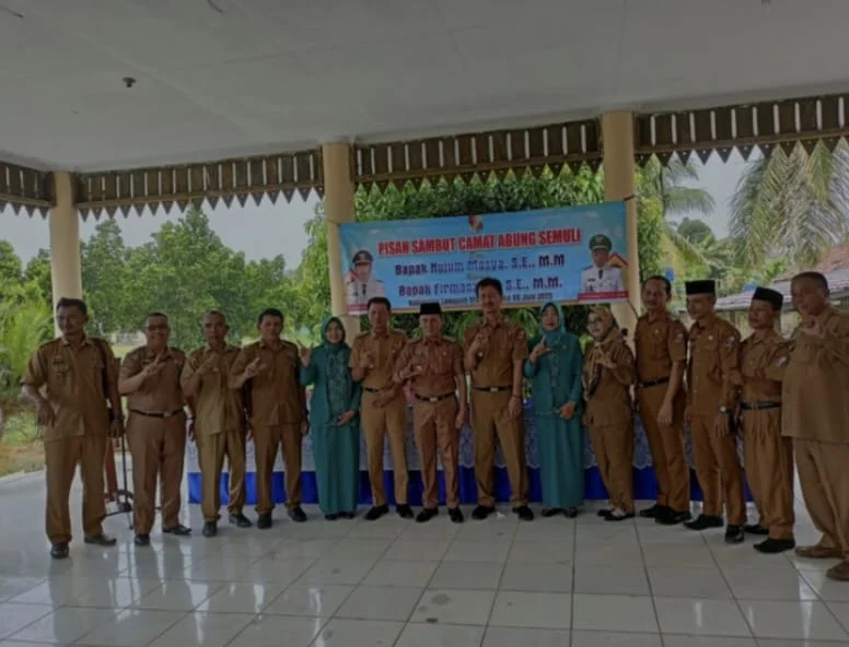 Pisah Sambut Sertijab Camat Abung Semuli