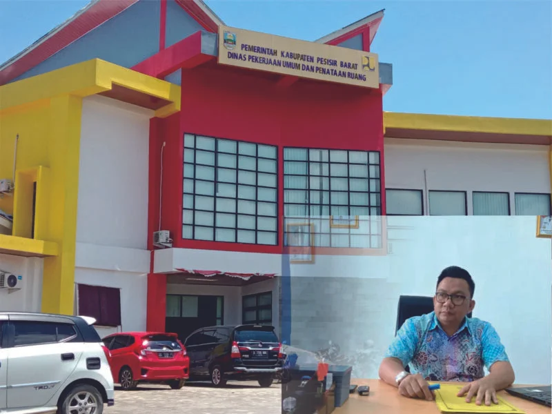 Plt. Kepala DPUPR Pesibar Tanwir, SE., MM. Ajak Media Kawal Pembangunan
