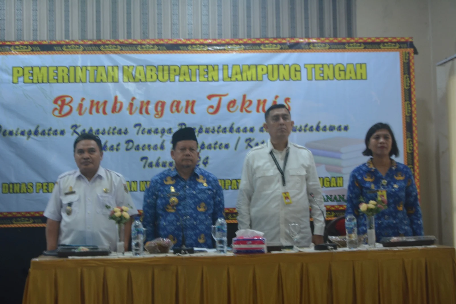 Pemkab Lamteng Gelar Bimtek Peningkatan Kapasitas Perpustakaan dan Pustakawan
