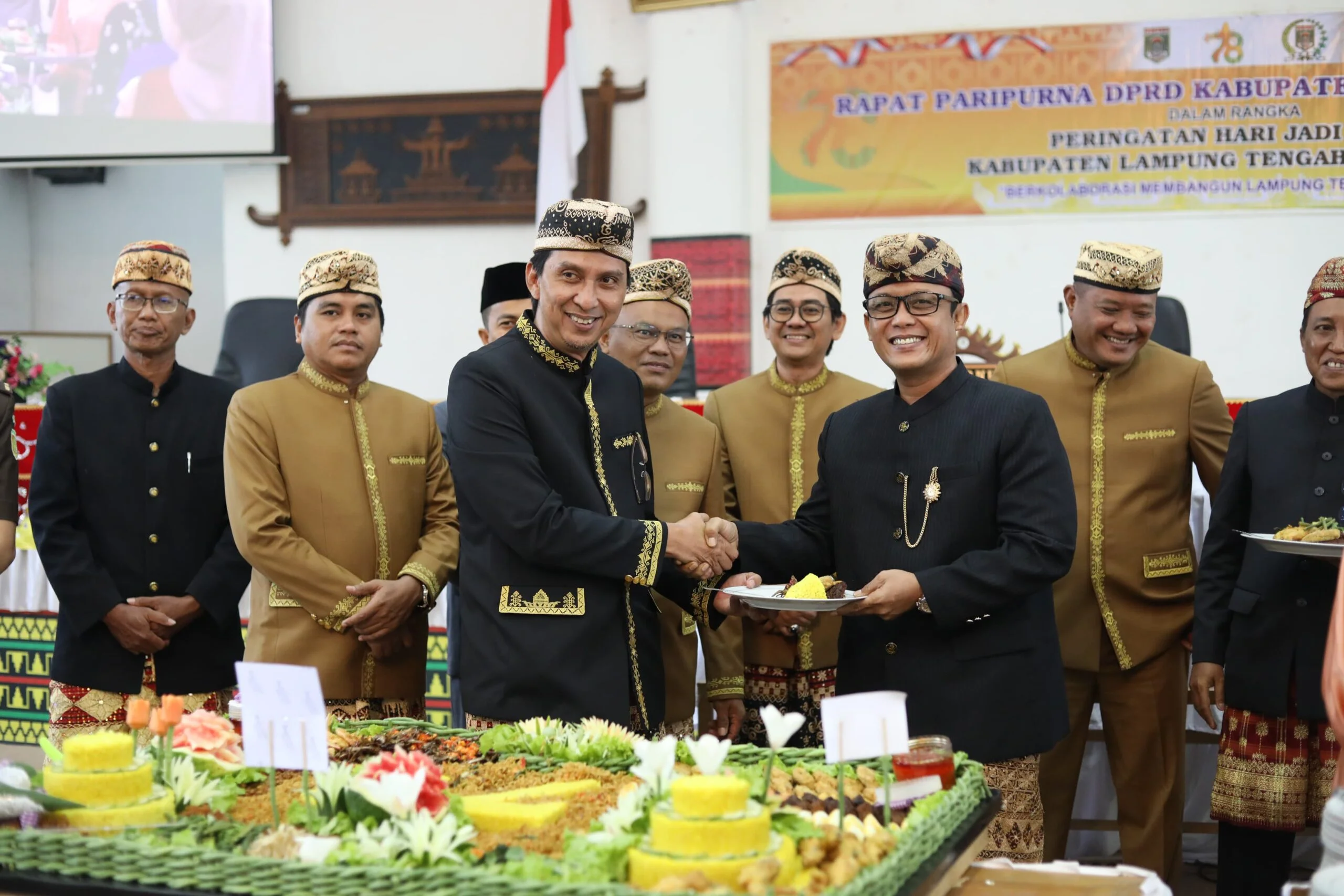 Wabup Ardito Wijaya Hadiri Paripurna HUT Lampung Tengah Ke-78