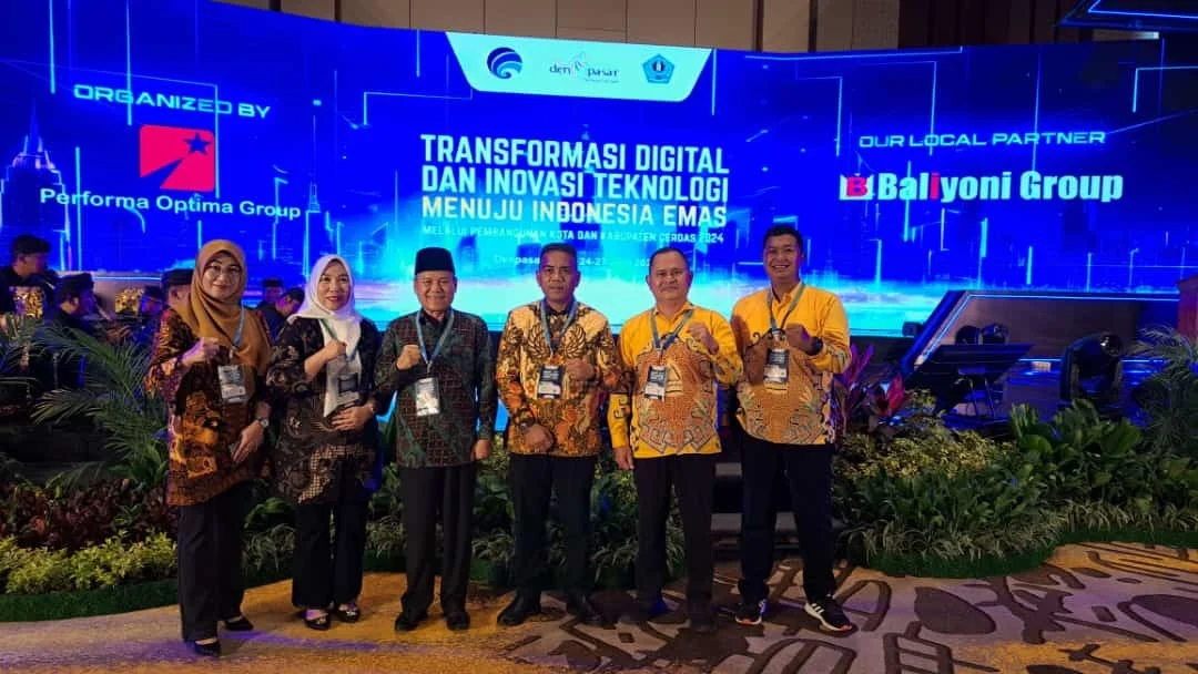 Pj. Sekda Lamteng Hadiri Forum Smart City 2024 di Denpasar Bali